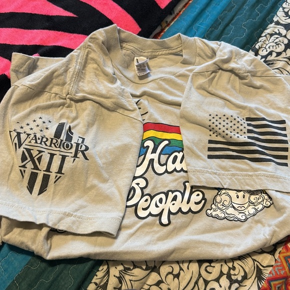 Warrior 12 I Hate People Shirt size small - Picture 3 of 4